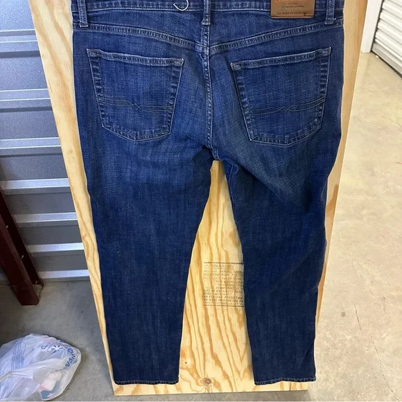 Lucky Brand Dark Blue Straight Jeans - Picture 5 of 8